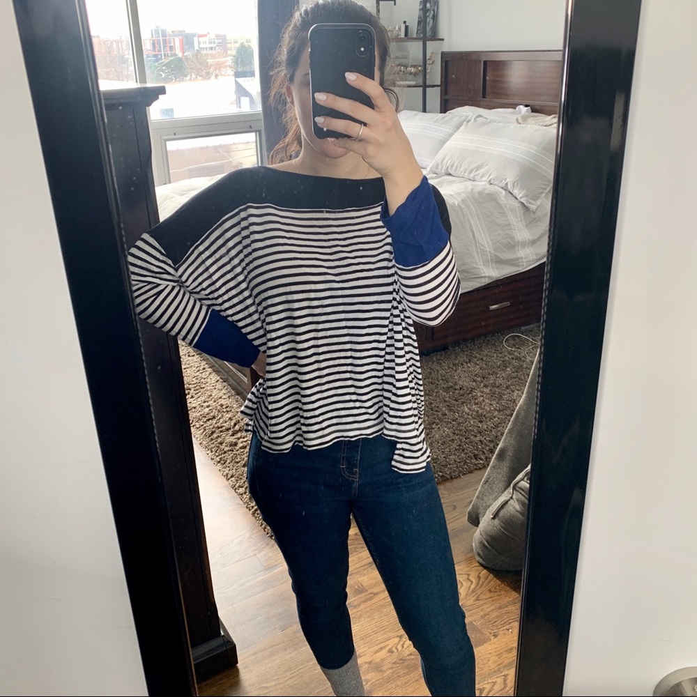 BCBG Boatneck Long Sleeve